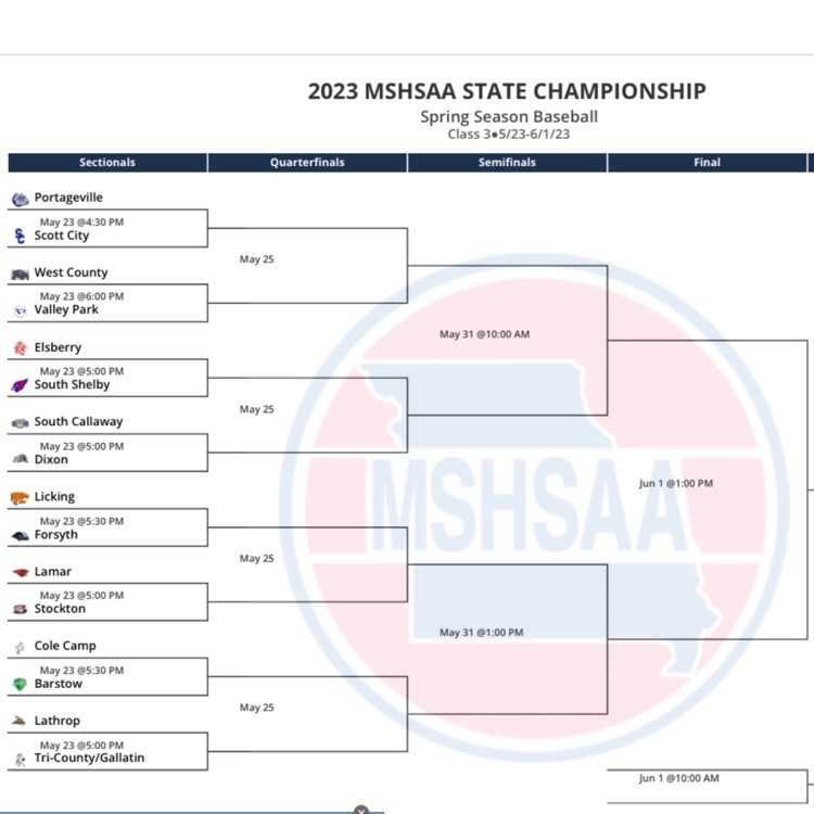 2023 State Baseball Tournament